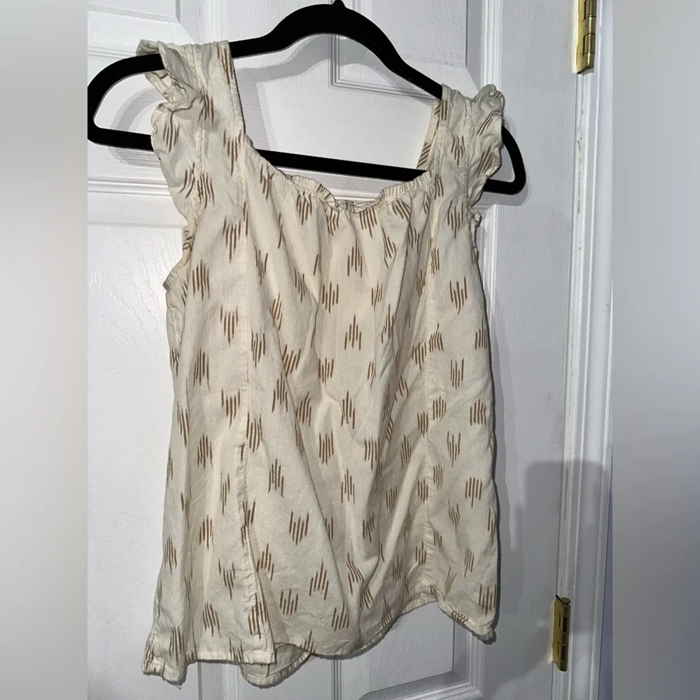 Madwell Women's Patterned Flowy Tank Top (XS) - Picture 12 of 13